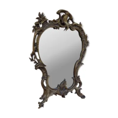 miroir biseauté en bronze