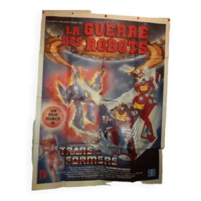 Affiche Transformers La guerre