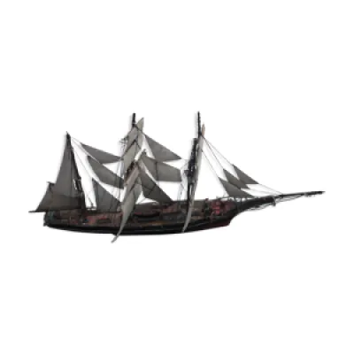 Maquette de bateau art - 19eme