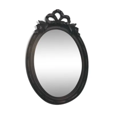 miroir bois sculpté - 54x37cm