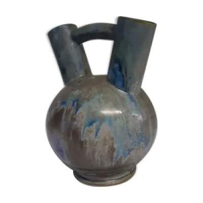 Vase double col céramique