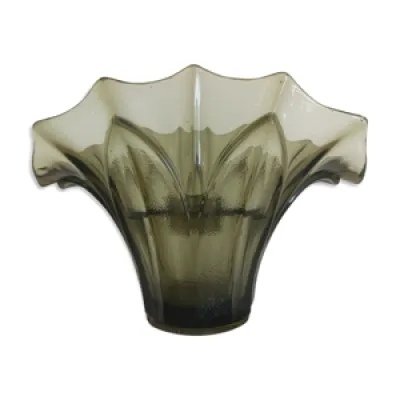 Vase pique fleur en verre