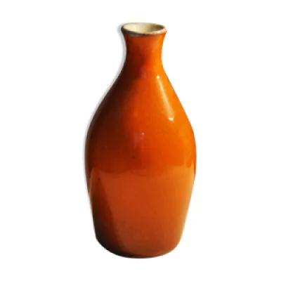 Vase céramique allemande - orange