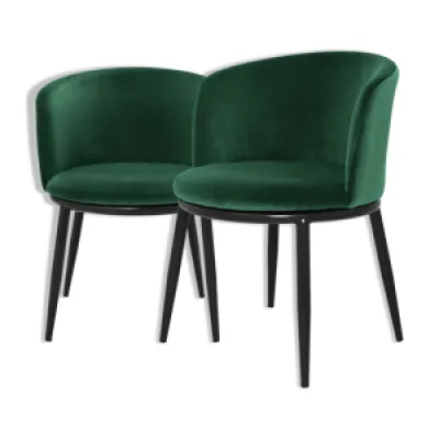 Paire de fauteuil Milano - vert