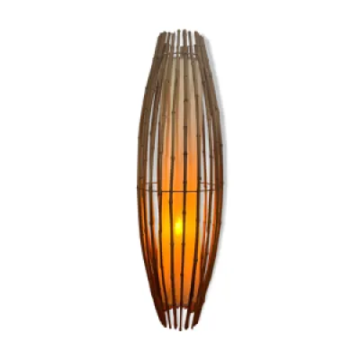 lampadaire bambou