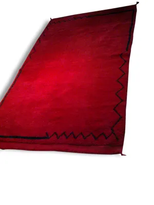 tapis marocain rouge - 250x140