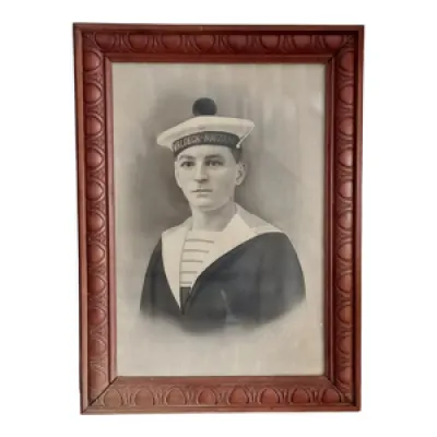Portrait ancien de marin