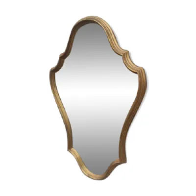 miroir doré 34x76cm