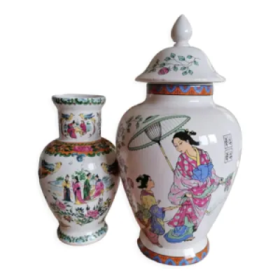 2 vases chinois