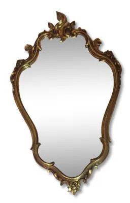 miroir doré