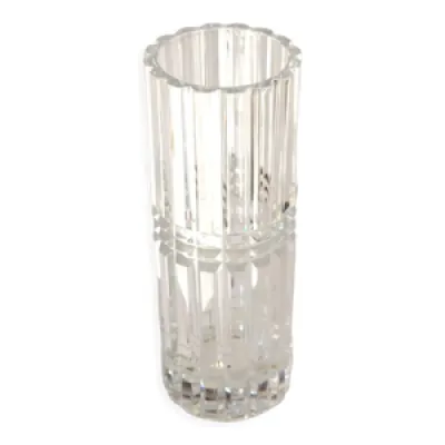 Vase cristal tube