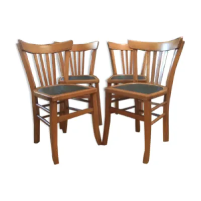 lot 4 chaises bistrot