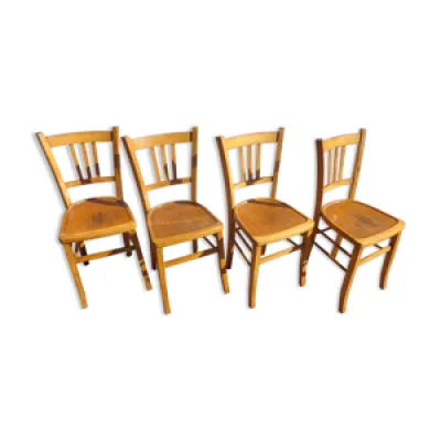 4 chaises bistrot luterma