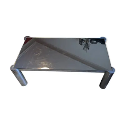 Table basse miroir en - aluminium