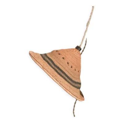 Lampe baladeuse chapeau - africain