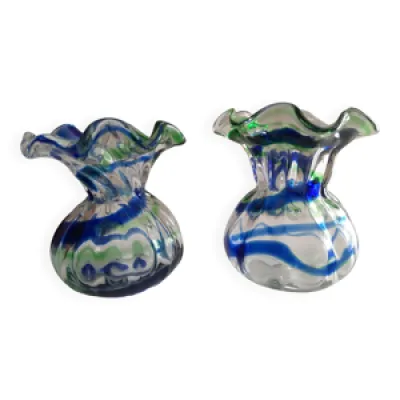 2 vases murano