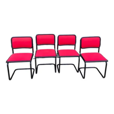 4 chaises B34 de marcel - breuer