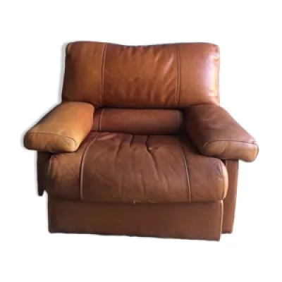 Fauteuil cuir chauffeuse