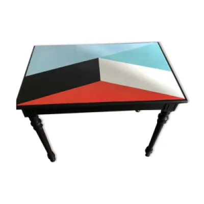 Table peinte Napoléon - iii