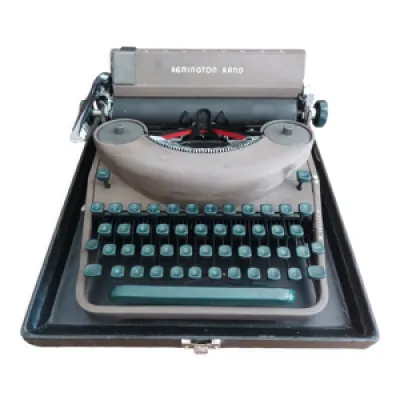 Machine à écrire remington - 1950