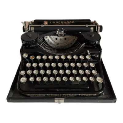 Machine à écrire Underwood - portable