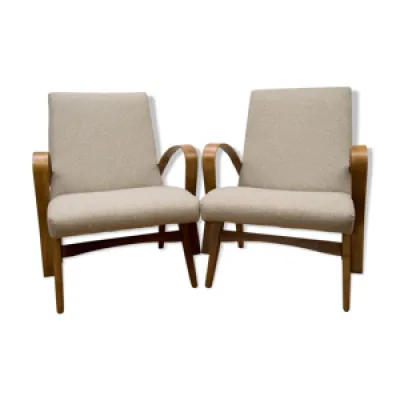 set of vintage armchairs - 1960