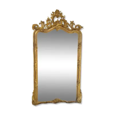 Miroir ancien doré, - 120x180