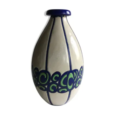 Vase en grés Art déco