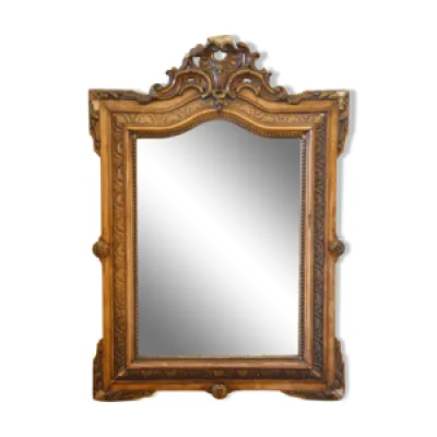 miroir de style en bois