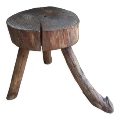 Pin's Table d'appoint - rustique