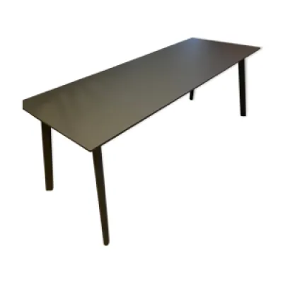Table Hay design 200x75cm - noir