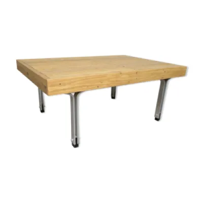 Table basse plateau bois