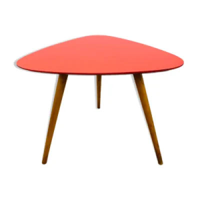 table d'appoint tripode - rouge