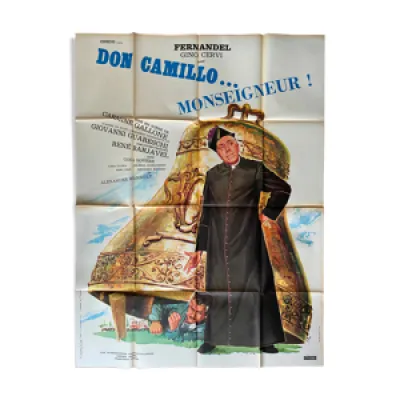 Affiche cinéma Don Camillo