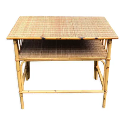 Table en bambou Tiki,