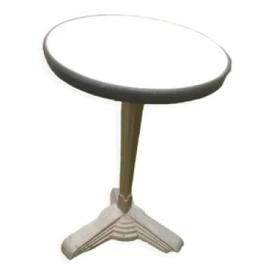 table bistrot ronde pied