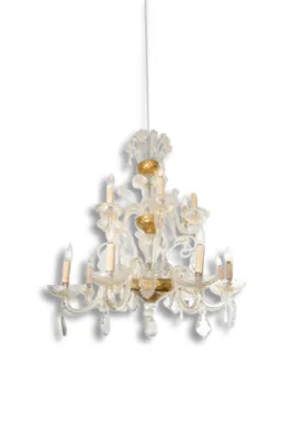 chandelier In Murano - glass