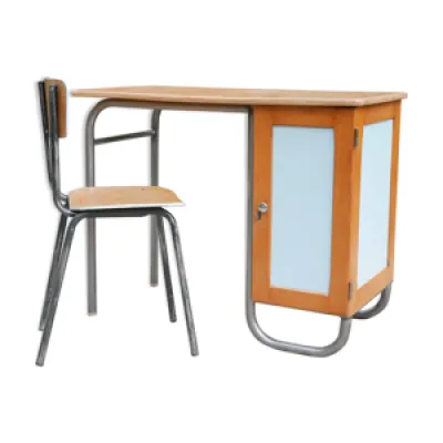 bureau d'écolier + chaise
