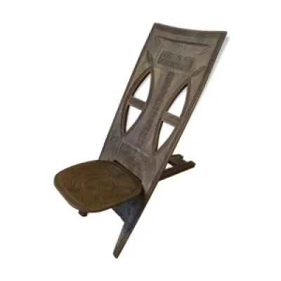 chaise à palabre en - bois