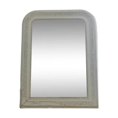 Miroir Louis Philippe - patine grise