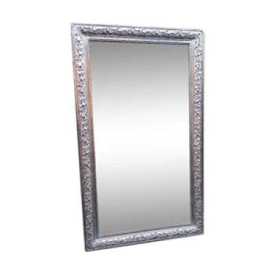 miroir ancien argenté