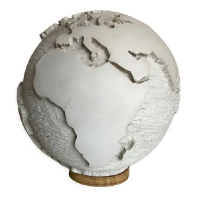 Mappemonde en plâtre - 1960 globe