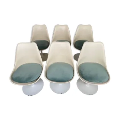 6 chaises Eero Saarinen - knoll