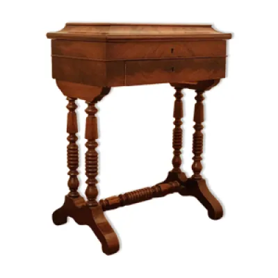 table d'appoint en bois - ancienne