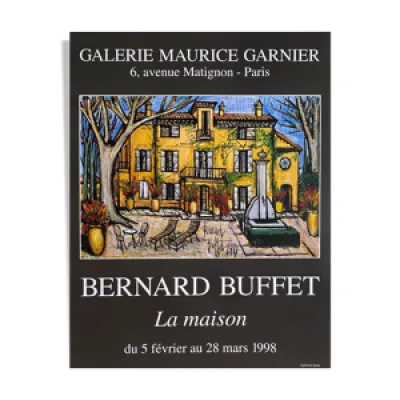 Bernard buffet affiche - 1998