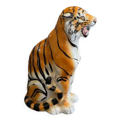 Tigre en céramique italienne