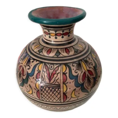 Vase rond marocain