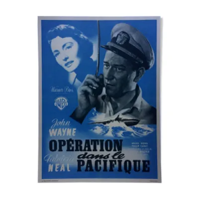 Affiche cinéma Opération Pacifique