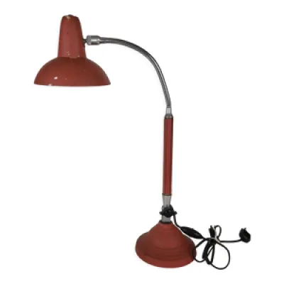 lampe de bureau flexible - chrome