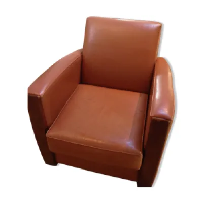 Fauteuil club Norway - cuir